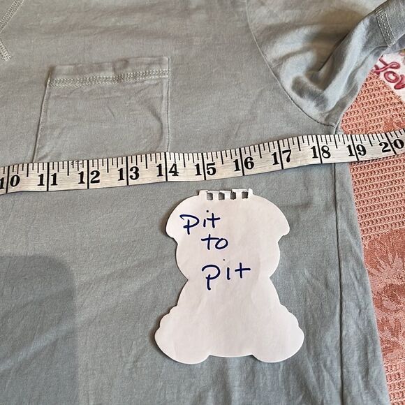 Brave soul size medium short sleeve light blue tshirt EUC - Picture 12 of 14